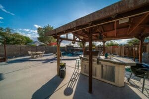 pavilion outdoor kitchen