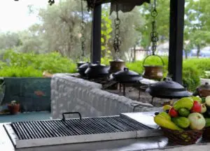 outdoor kitchen side burner